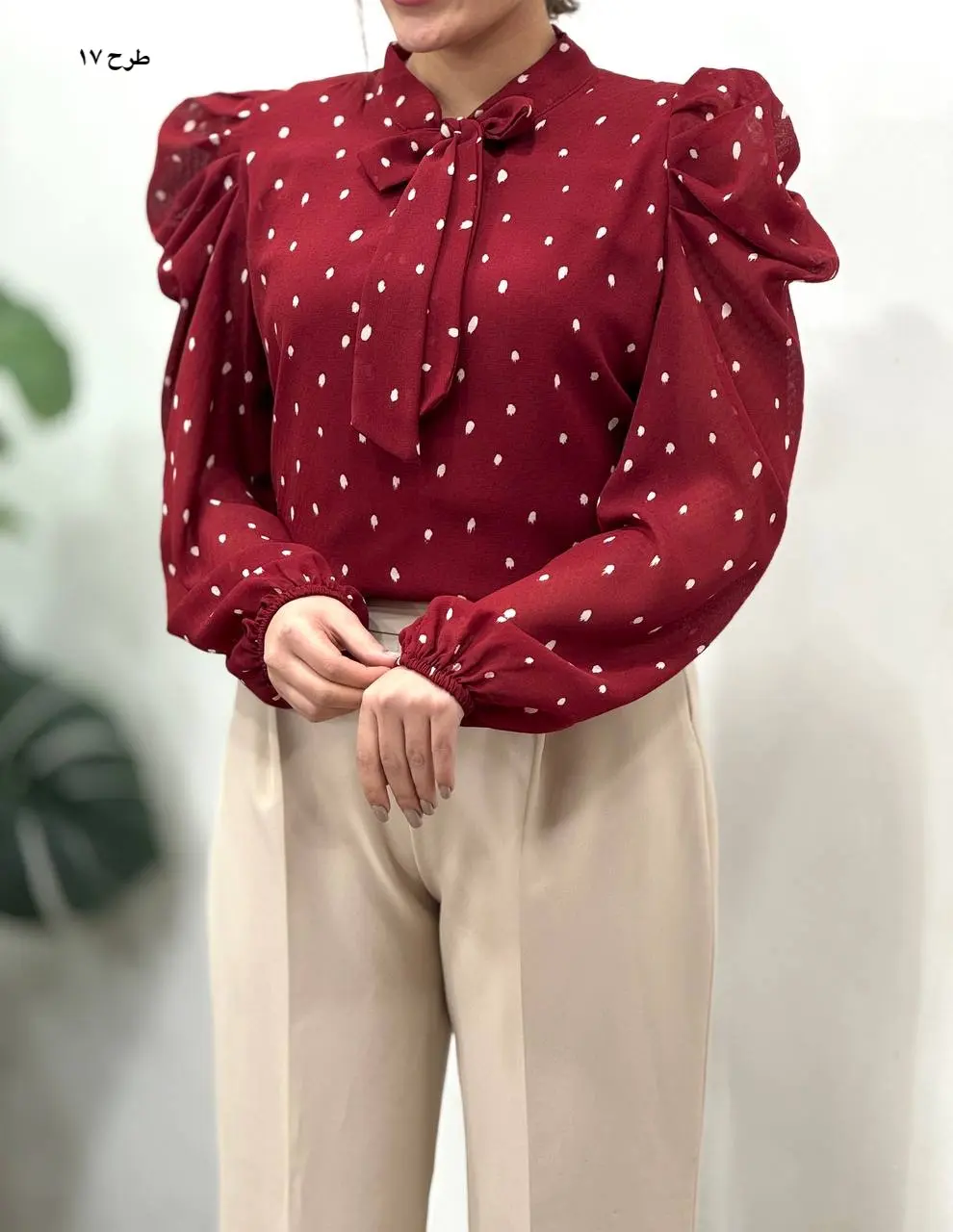 شومیزحریر مجلسی مهلا (4520)